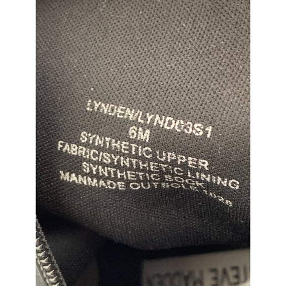 Steve Madden 6M  Lynden Black Patent Square Toe Ankle Boots Block Heels 8332 - Picture 4 of 9